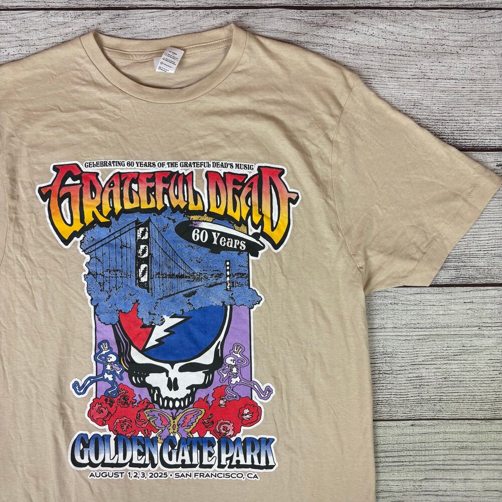 2025 The Grateful Dead At Golden Gate Park Tour T-shirt
